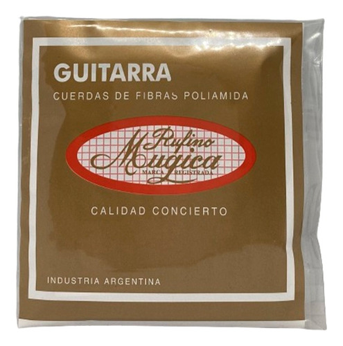 Encordado Guitarra Clasica Rufino Mugica Sobre Dorado - Image 2