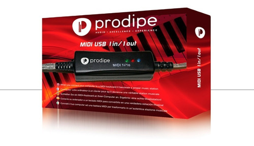 Interface Midi Usb Prodipe 1 In 1 Out - Image 3