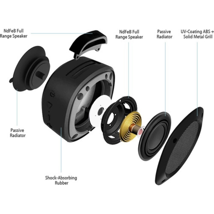 Parlante Bluetooth Resistente Al Agua 3,5w Divoom Airbeat 10 - Image 13
