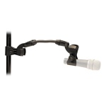 Soporte Clamp 12 Cm Doble Pinza Para Microfono Bateria Superlux HM12CA