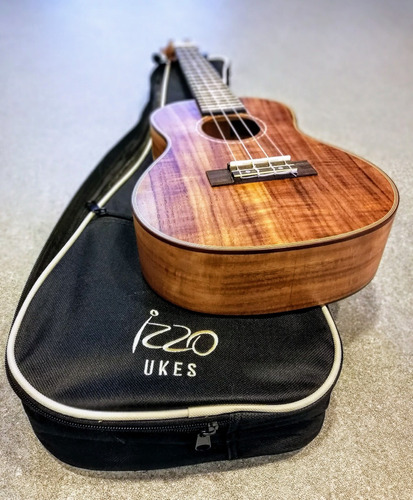 Ukelele Concierto Koa Con Funda Izzo 330CK - Image 5