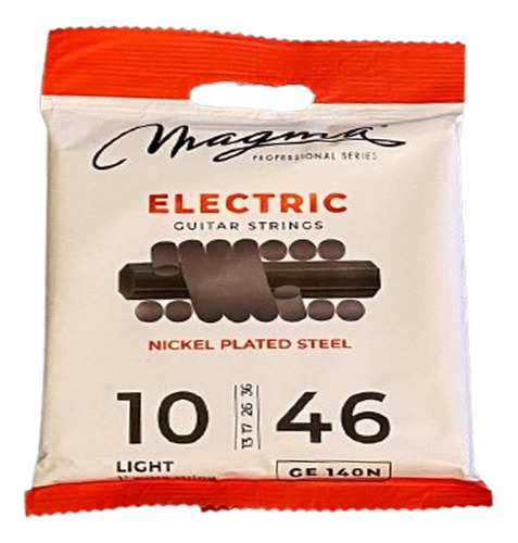 Encordado Guitarra Electrica Magma 010-046 GE140n - Image 1