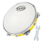 Pandeiro Plastico ABS 10" Parche Mylar Izzo 3430