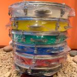 Pandeiro Plastico ABS 10" Parche Mylar Izzo 3430 - Image 4