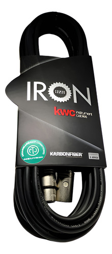 Cable Kw Iron Modelo 242 Xlr Xlr 6 Metros - Image 1
