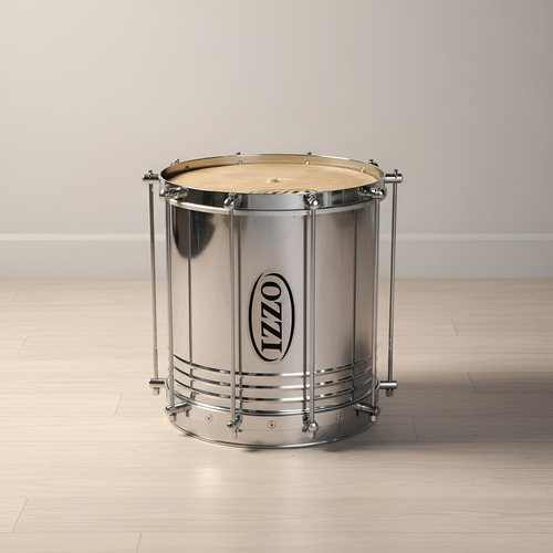 Cuica Acero 10 x 30 Cm  Izzo 7097 - Image 3
