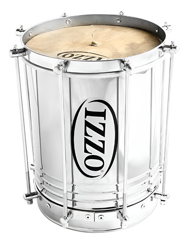 Cuica Acero 8 x 30 Cm Izzo  6342 - Image 1