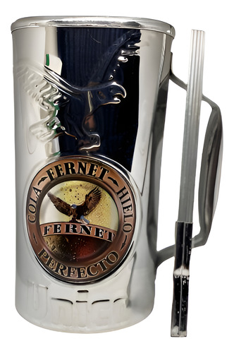 Vaso Guira Premium Fernet Único Con Raspador - Image 1