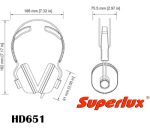Auricular Cerrado Superlux Hd651 Verde - Image 4