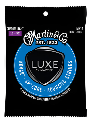 Encordado Guitarra Acustica Cobalto Martin 011 Mk11 - Image 1