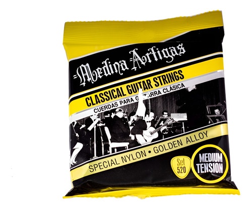 Encordado Guitarra Clasica Sobre Amarillo Medina Artigas 520 - Image 2