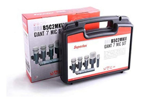 Set Microfonos Para Bateria Superlux DRK B5 C2 MK2 - Image 2