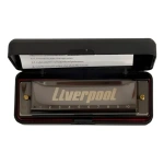 Armonica Blusera En Do Liverpool Color Negro
