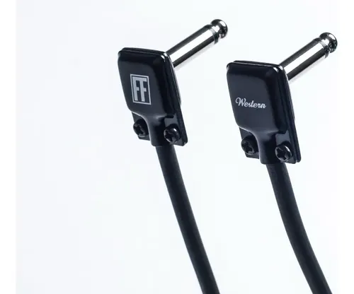 Cable Interpedal Western 50cm Plug Mono Angular Flat Face - Image 3