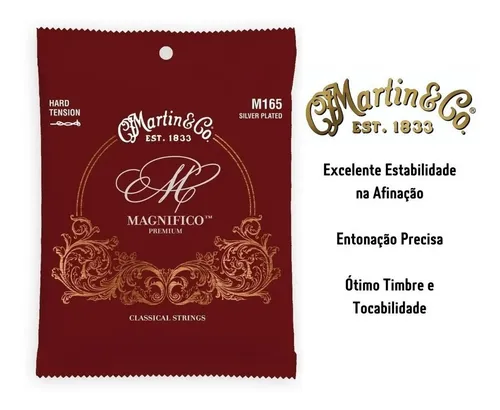 Encordado Cuerdas Guitarra Clasica Martin M165 Magnifico - Image 3