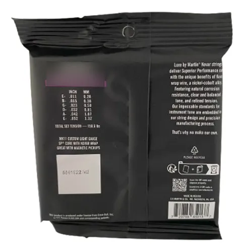 Encordado Guitarra Acustica Cobalto Martin 011 Mk11 - Image 3