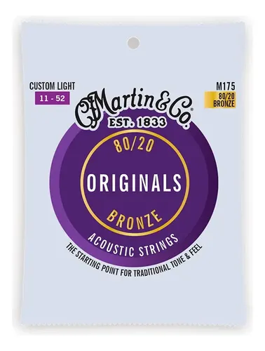 Encordado Guitarra Acustica Martin & Co. Originals 011 - Image 1