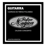 Encordado Guitarra Clasica RUFINO MUGICA Sobre Negro