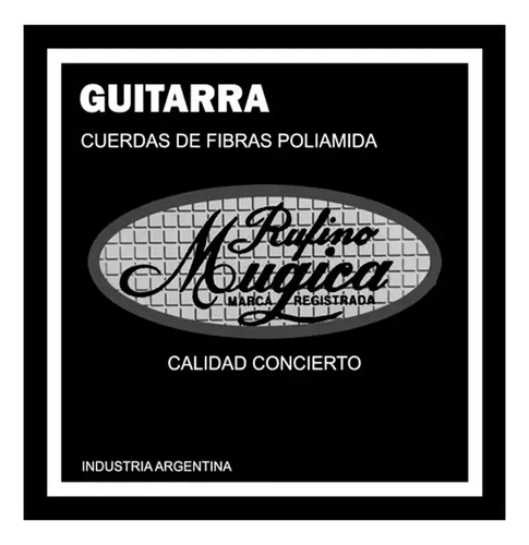Encordado Guitarra Clasica RUFINO MUGICA Sobre Negro - Image 1
