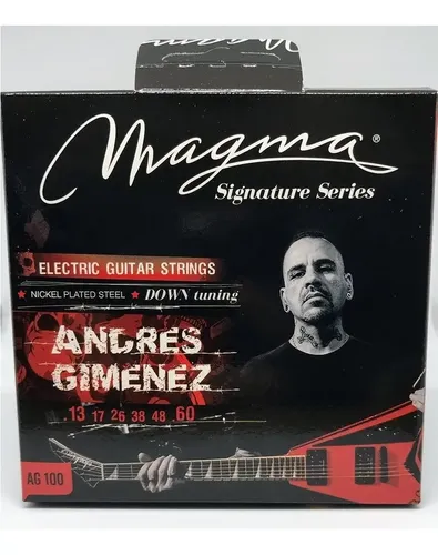 Encordado Guitarra Electrica Magma Andres Gimenez AG100 - Image 1