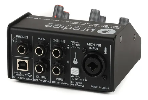 Interface Usb De Audio Prodipe Studio 22 Plus - Image 2