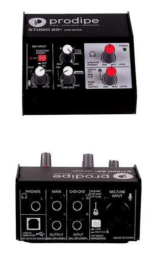Interface Usb De Audio Prodipe Studio 22 Plus - Image 3