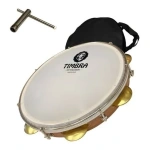 Pandeiro Madera 11" Herrajes Cromados TIMBRA - Image 3