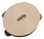 Pandereta Madera Parche De Cuero 6" IZZO - Image 3