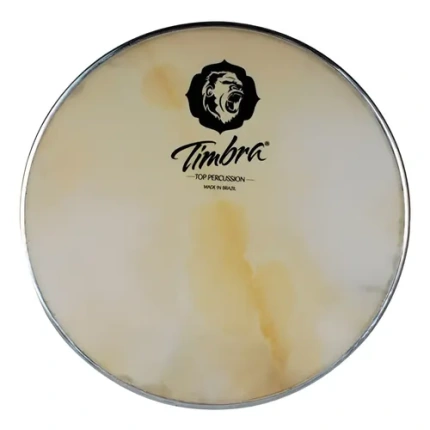 Parche Cuero Natural 12" Timbra