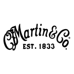 Pins Guitarra Acustica Blanco Martin & Co. - Imagen 3