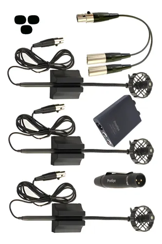 Set 3 Microfonos Acordeon Prodipe AL21 - Image 1