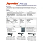 Set Microfonos Para Bateria Superlux DRK A3C2 - Imagen 2