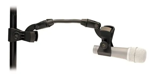 Soporte Clamp 16 Cm Doble Pinza Para Microfono Bateria Superlux HM12CB - Image 1