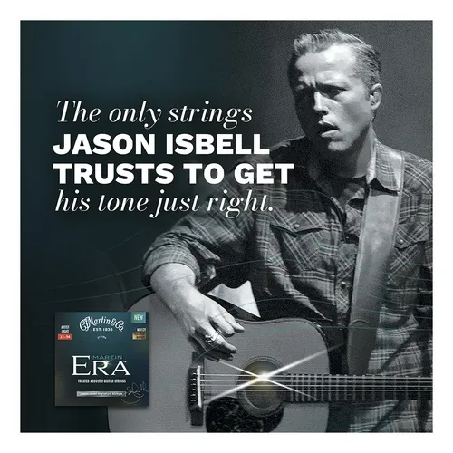 Encordado Guitarra Acustica Era Martin & Co. Jason Isbell MJ - Image 2