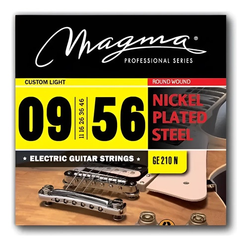 Encordado Guitarra Eléctrica Magma 7 Cuerdas 009 056 Ge210n - Image 1