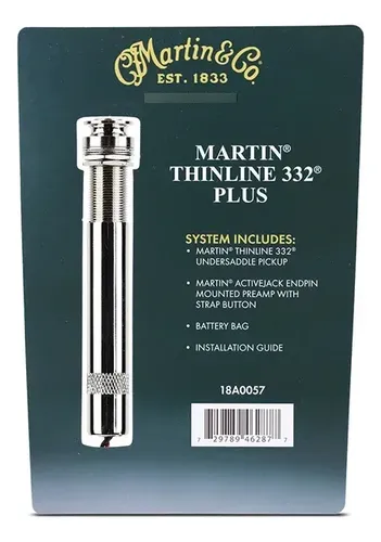 Microfono Guitarra Acustica Thinline 332 Plus Martin & Co. - Image 1