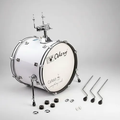 Bombo Bateria Odery Cafe Kit 20 X 17 - Imagen 5