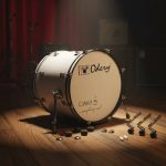 Bombo Bateria Odery Cafe Kit 20 X 17 - Imagen 2