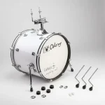 Bombo Bateria Odery Cafe Kit 20 X 17 - Imagen 4