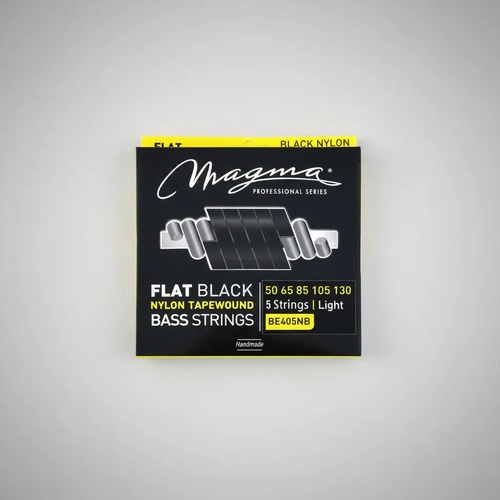 Encordado Bajo Electrico Flat Black 050-130 5 Cuerdas Magma - Image 3