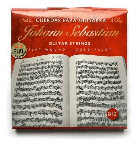 Encordado Guitarra Clásica Flat Johann Sebastian 810 - Image 1