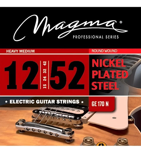 Encordado Guitarra Electrica Magma 012-052 Ge 170n - Image 1