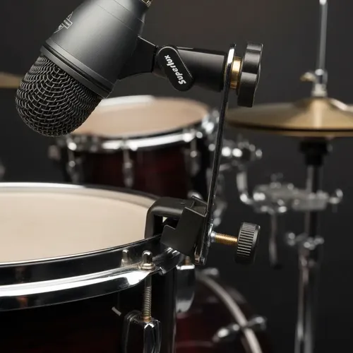 Pack x 4 Soporte Recto Para Microfono Bateria Superlux DMC03 - Imagen 5