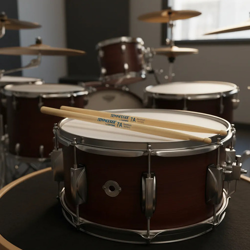 Palillos Bateria Tennesse Hyckory 7a Punta Madera - Image 2