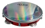 Pandeiro Plastico ABS 10" Parche Holografico Izzo 3439 - Imagen 2