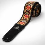 Correa Guitarra Magma Polyester Red Woodstoc 07ms01rw - Imagen 5
