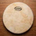 Parche Cuero Natural 14"  Izzo - Imagen 2