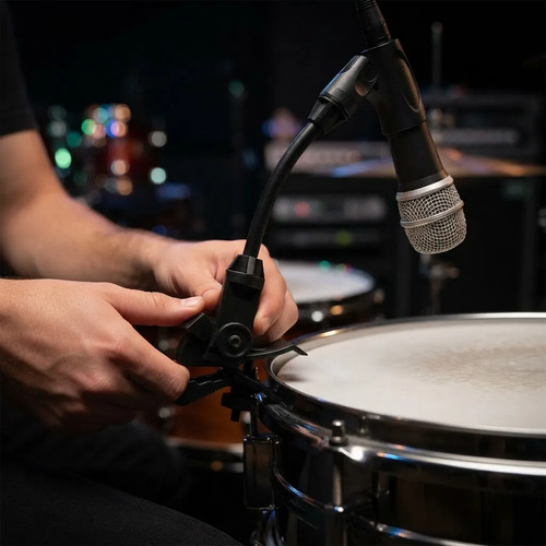 Soporte Clamp 20 Cm Para Microfono Bateria SuperluxHM12DC - Imagen 3