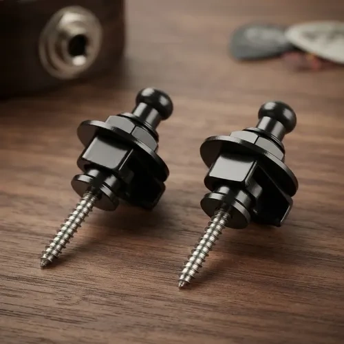 Strap Locks Traba Correa Negro Tennessee Por Par - Imagen 3