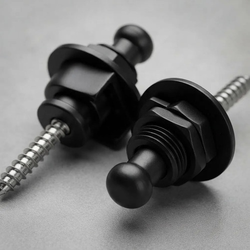 Strap Locks Traba Correa Negro Tennessee Por Par - Imagen 4